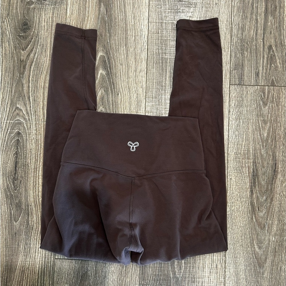 Aritzia Brown Leggings High Waist Seamless Design